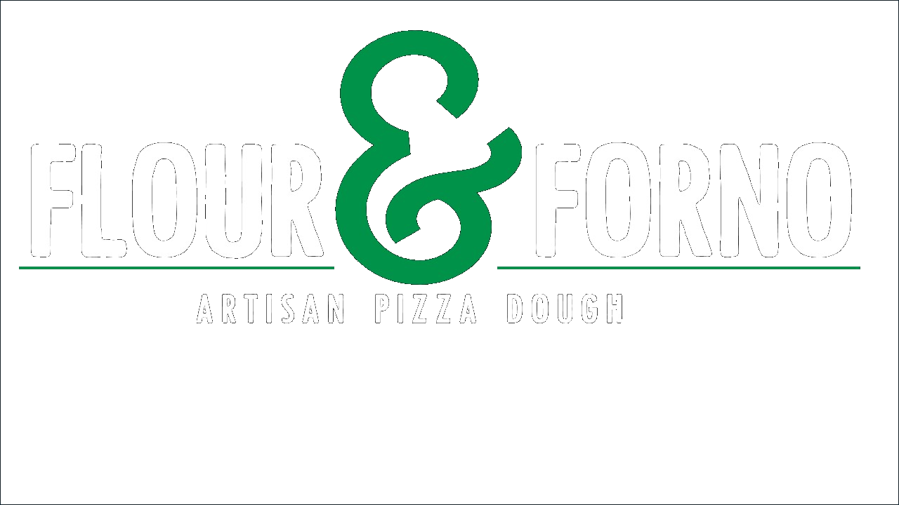 Flour & Forno artisan pizza dough logo